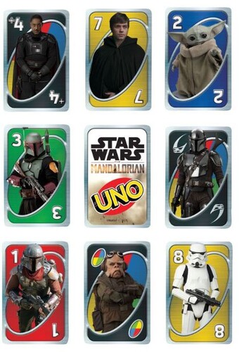 mandalorian uno cards