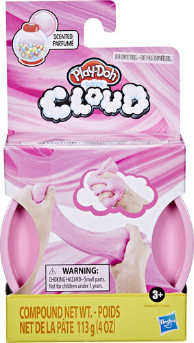Play-Doh Super Cloud Pink Bubblegum Scented Single Can