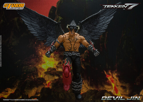 Storm Collectibles鉄拳TEKKENデビル仁 Devil Jin Amazon.com: Storm Collectibles - Tekken 7 - Devil Jin, 1/12