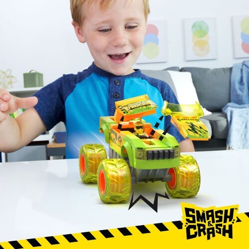 Hot Wheels Mega Smash 'N Crash Gunkster Monster Truck