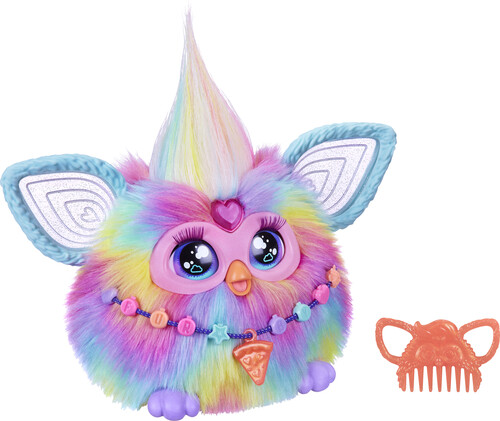 Furby Tie Dye, 15 Accessoires De Mode, Jouets Interactifs En Peluch Pour Filles Et Garcons De 6 Ans Animatronique A Activat Amz B
