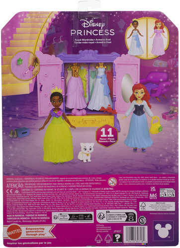 disney princess mini dress up dolls DISNEY PRINCESS MAGIC CLIP DOLLS Play Dress Up Unboxing Toy Review Video