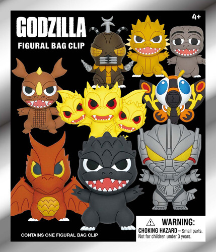 Godzilla Series 4 Foam Figural Bag Clip Blind Bag