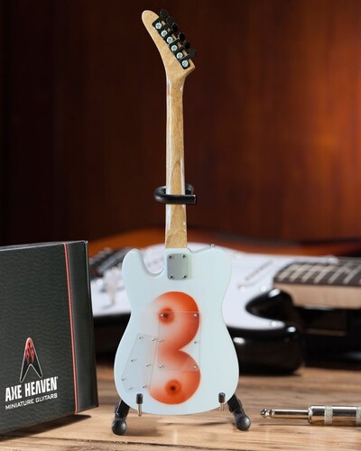 Réplique Miniature De Guitare Nile Rodgers – 25 Cm – Boîtier Et Support Inclus – Objet De Collection Exclusivement