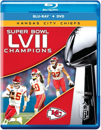 NFL: Super Bowl LVII Champions - Kansas City Chiefs (Blu-ray + DVD) - VG -  READ