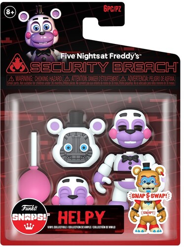 Funko Five Nights at Freddy's: Security Breach Helpy Snap Mini-Figure