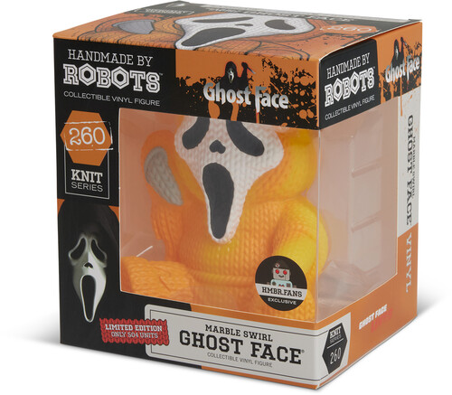 Ghost Face #260 (Limited Edition Pumpkin Orange Marble Swirl
