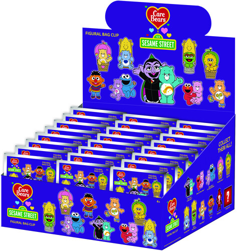 Care Bears x Sesame Street - Series 1 - 3D Foam Bag Clip Blind Bag