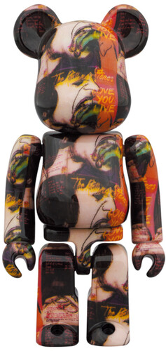 Medicom - Andy Warhol Rolling Stones Love You Live 100% & 400% Bearbrick 2Pk