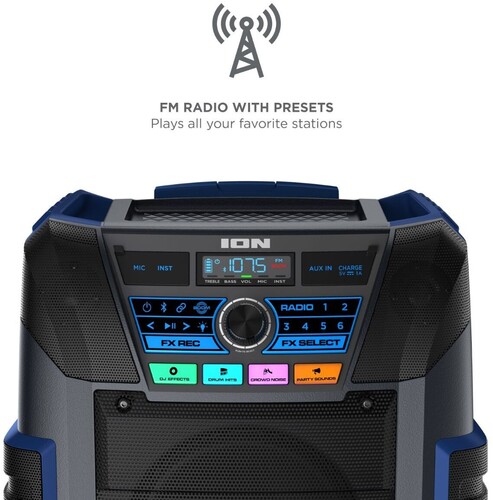 ION IPA150X Explorer XL Bluetooth 220 Watt All-Weather Speaker