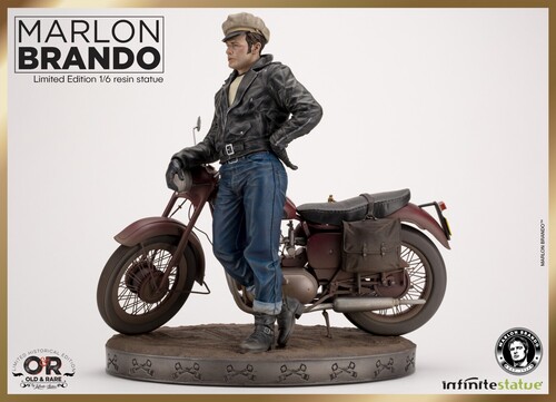 Infinite Statue - Marlon Brando with Bike - Old & Rare 1:6