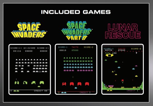 MyArcade DGUNL-7007 Joystick Player Space Invaders Portable MyArcade DGUNL-7007 Joystick Player Space Invaders Portable