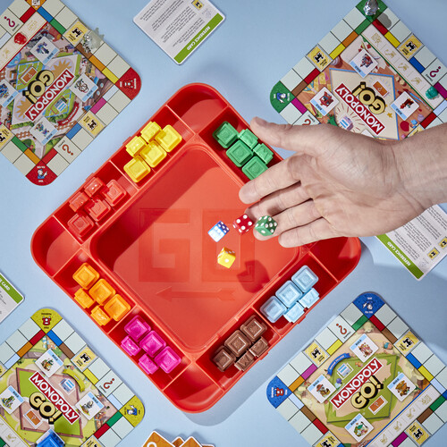 Gioco Monopoly Junior Hasbro in portoghese Multicolore