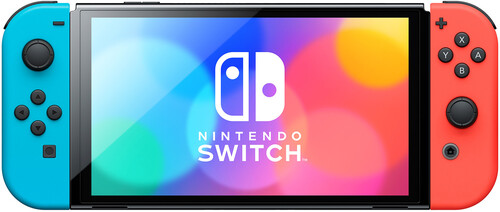 美品Switch Nintendo NINTENDO SWITCH CONSOLE (OLED MODEL) - NEON RED & BLUE – igabiba
