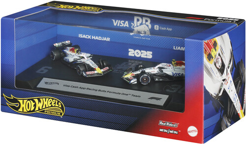 Hot Wheels Premium 1:64 Formula 1 Race 2-Pack 4-Piece A Assortment