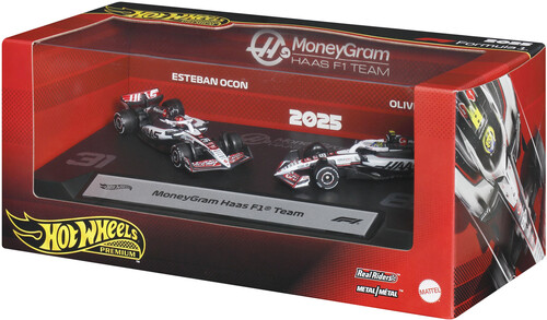Hot Wheels Premium 1:64 Formula 1 Race 2-Pack 4-Piece A Assortment
