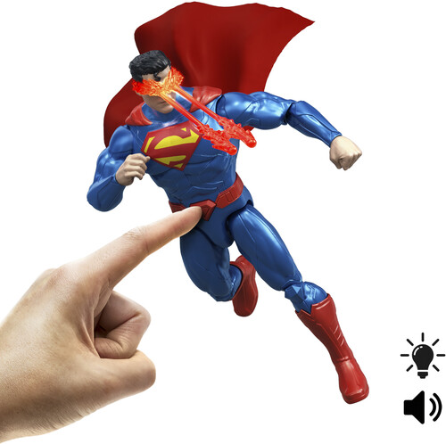 DC Premiere Heat Vision Superman Action Figure with Lights & Sound