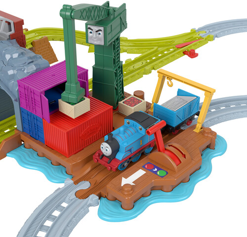Thomas & Friends Cranky's Dockside Delivery Motorized Train Set
