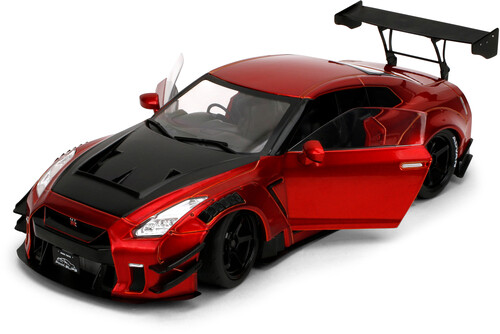 Pink Slips - Nissan GT-R R35 - 1:18 Scale Diecast Car (Candy Red)