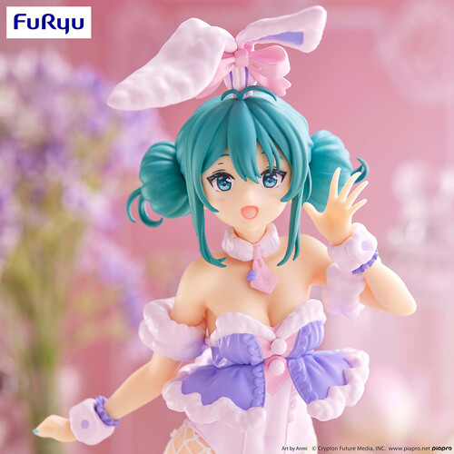 Furyu - Hatsune Miku - BiCute Bunnies - White Rabbit Purple Color