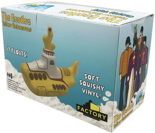 Factory Entertainment - The Beatles - Yellow Submarine Bath Toy Factory Entertainment - The Beatles - Yellow Submarine Bath Toy