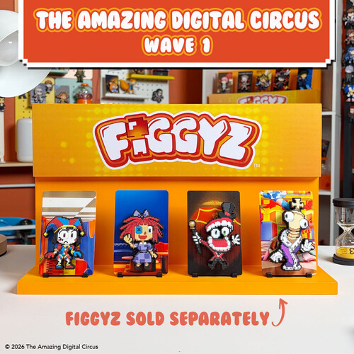 FiGGYZ - The Amazing Digital Circus - Caine Magnetic Collectible