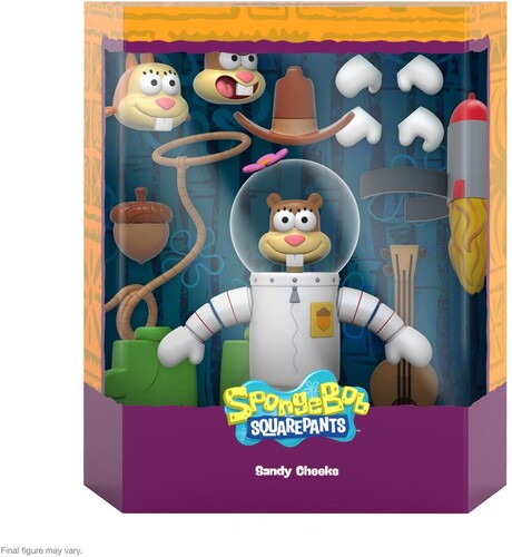 SPONGEBOB SQUAREPANTS ULTMATES! WV1 - SANDY CHEEKS Collectibles on PopMarket