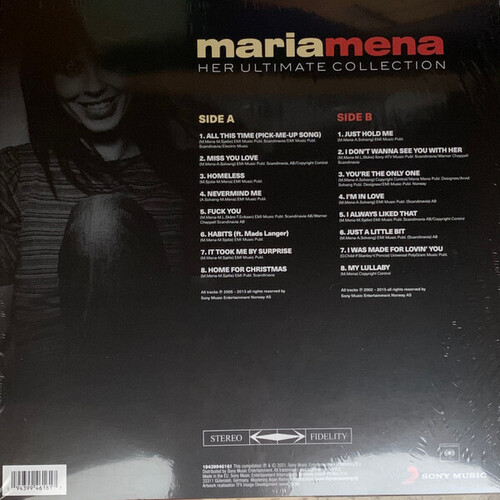 jeg er tørstig eskalere tæerne Maria Mena Maria Mena Her Ultimate Collection [180-Gram Vinyl] [Import] 180  Gram Vinyl, Holland - Import on PopMarket