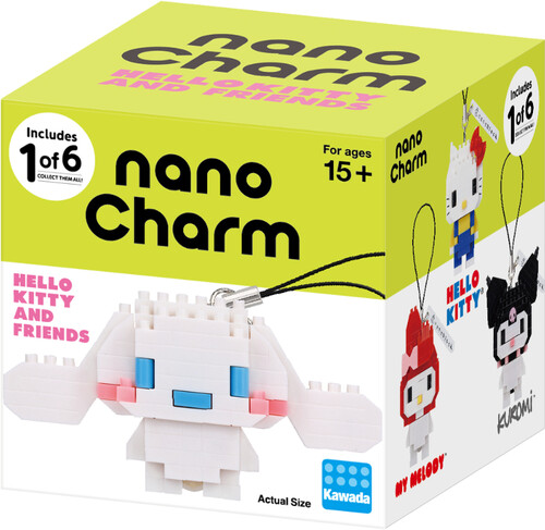 Nanoblock - Sanrio - nanoCharm - Hello Kitty and Friends (Box/12
