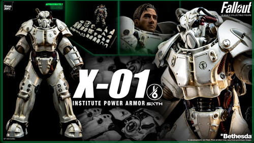 Threezero - Fallout - SiXTH - X-01 Institute Power Armor Action Figure