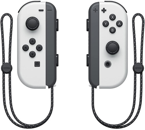 Nintendo Switch (OLED model) with White Joy-Con