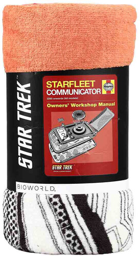 Star Trek Fleece Throw Starfleet Communicator Owner's Manual Star Trek Fleece Throw Starfleet Communicator Owner's Manual