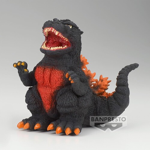 TOHO MONSTER SERIES - BURNING GODZILLA 1995 STATUE Collectibles on 