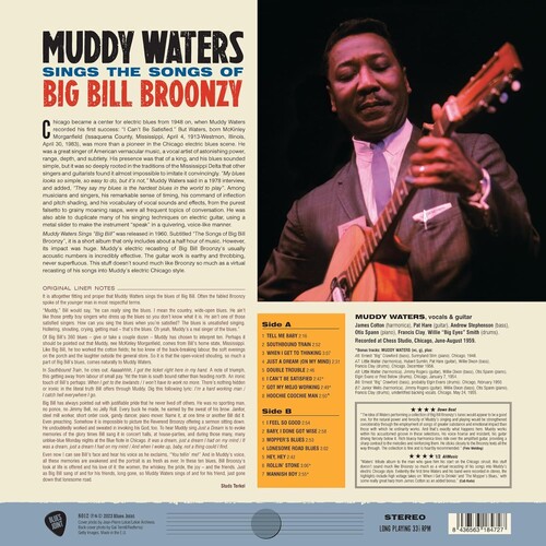 Muddy Waters Sings The Songs Of Big Bill Bronzy - Limited 180-Gram