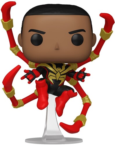 Funko POP! MARVEL: Spider-Man Comics- Miles Iron Spider (Styles
