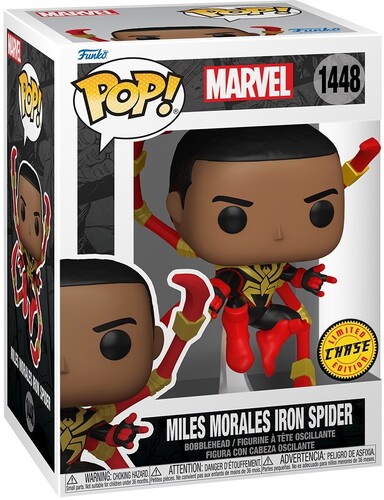 Funko POP! MARVEL: Spider-Man Comics- Miles Iron Spider (Styles