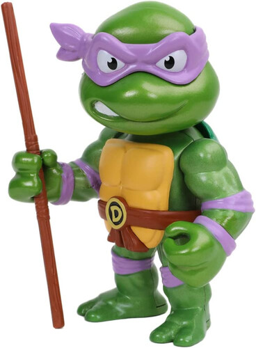 Jada Toys - Teenage Mutant Ninja Turtles - MetalFigs - 4" Donatello Figure with Accessories (TMNT)