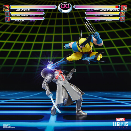 Gamerverse - Marvel Legends - Wolverine vs Marvel's Silver Samurai