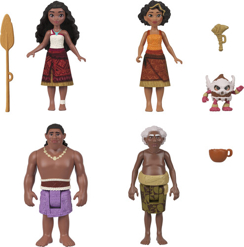 Disney Moana 2 Moana's Canoe Crew Multipack