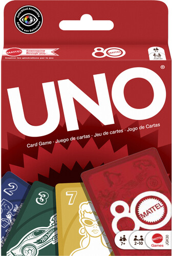 Mattel Games - UNO: Ruby Red, Mattel 80th Anniversary