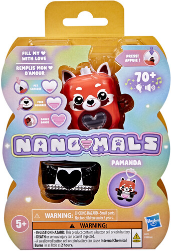Nano-mals Pamanda Le Panda Roux, Compagnon électronique, Plus De 70 Réactions, Pour Enfants, Des 5 Ans HASG2215ES0
