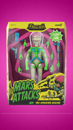 Mars Attacks! マーチャンダイズ Super 7 Mars Attacks ULTIMATES Wave 01 Martian (Invasion