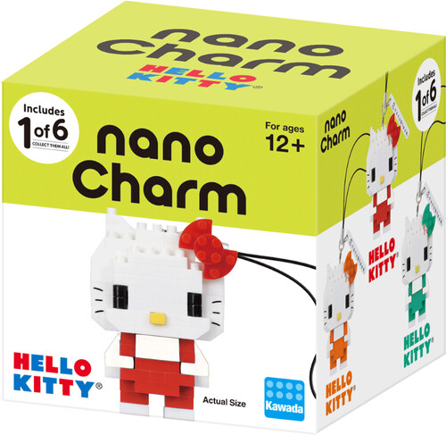 Nanoblock - Sanrio - nanoCharm - Hello Kitty Colors (Box/12