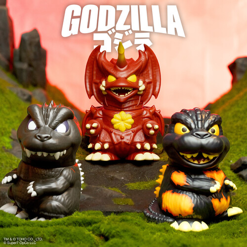 Super7 - Toho - FUN! FUN! Wv2 - Burning Godzilla