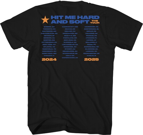 Billie Eilish - Hit Me Hard and Soft Recycled EcoMax Tour T-Shirt