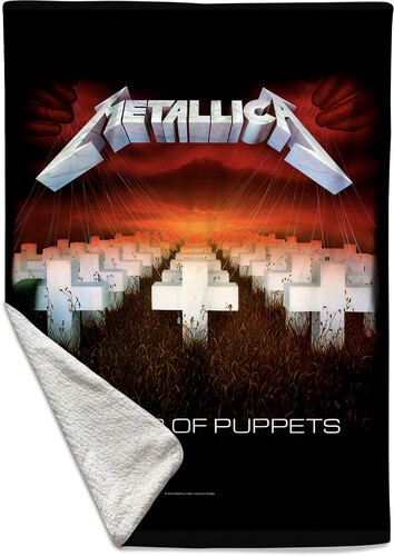 Rocksax - Metallica - Sherpa Fleece Blanket - Master of Puppets
