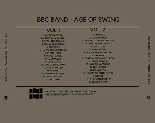 BBC Band, BBC Band - Age of Swing Volume 1 & 2