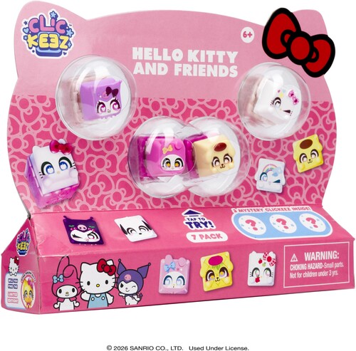 Hello Kitty グッズセット Clickeez: Hello Kitty & Friends 7-Pack