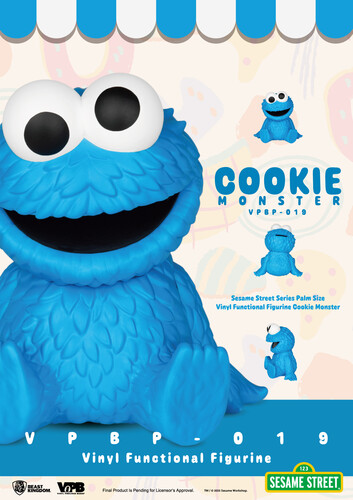 Sesame Street - Functional Vinyl Figure - Cookie Monster Bank