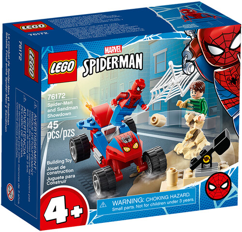 lego spider man sandman showdown